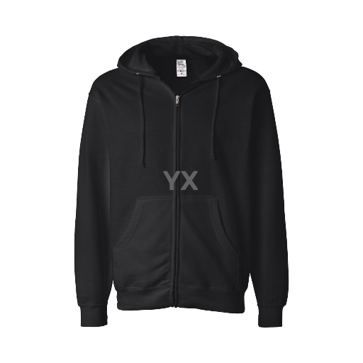 Independent Trading Co. Midweight Full-Zip Hooded Sweatshirt