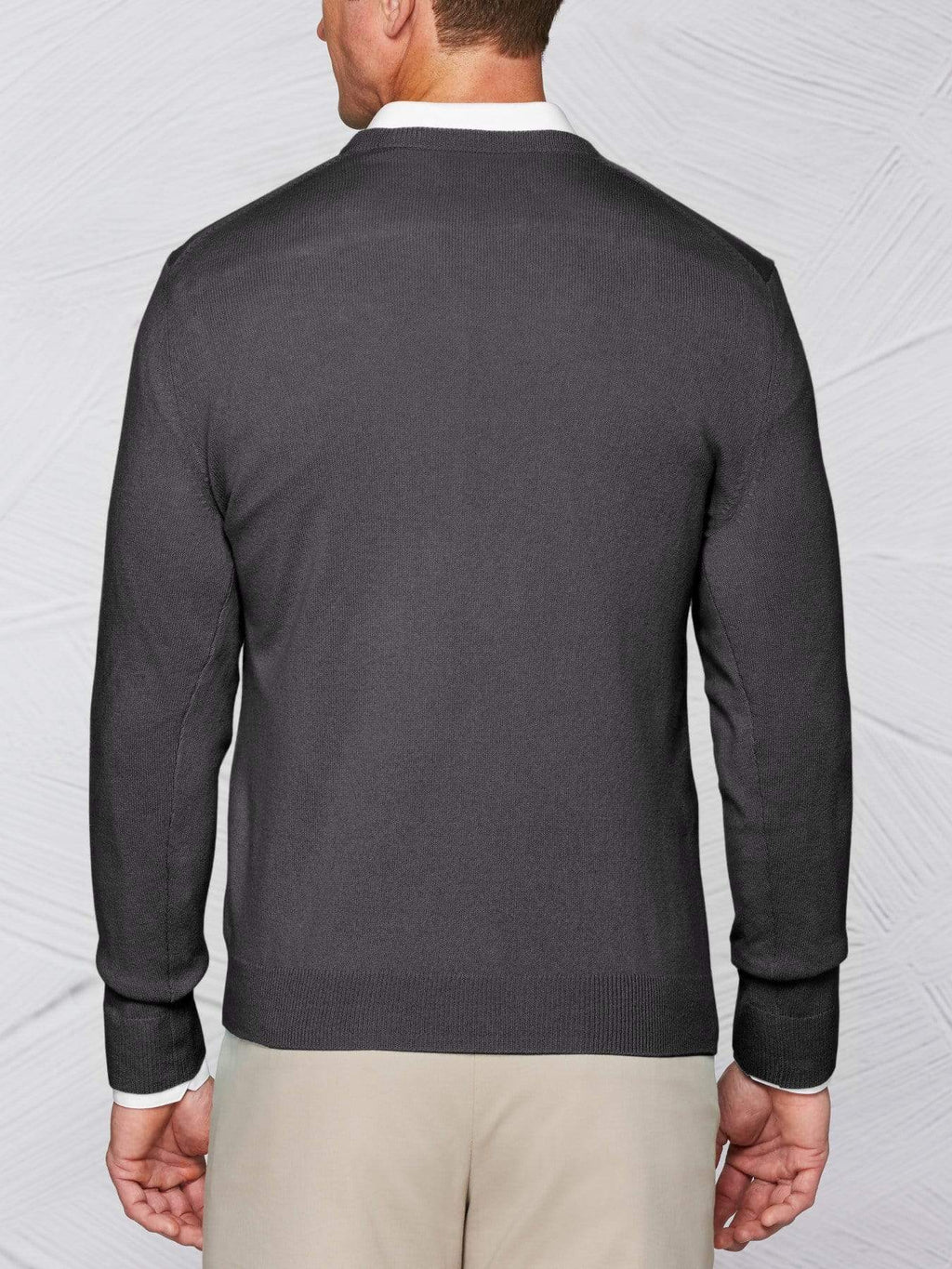 Men's Tour Authentic Cashmere V-Neck Sweater