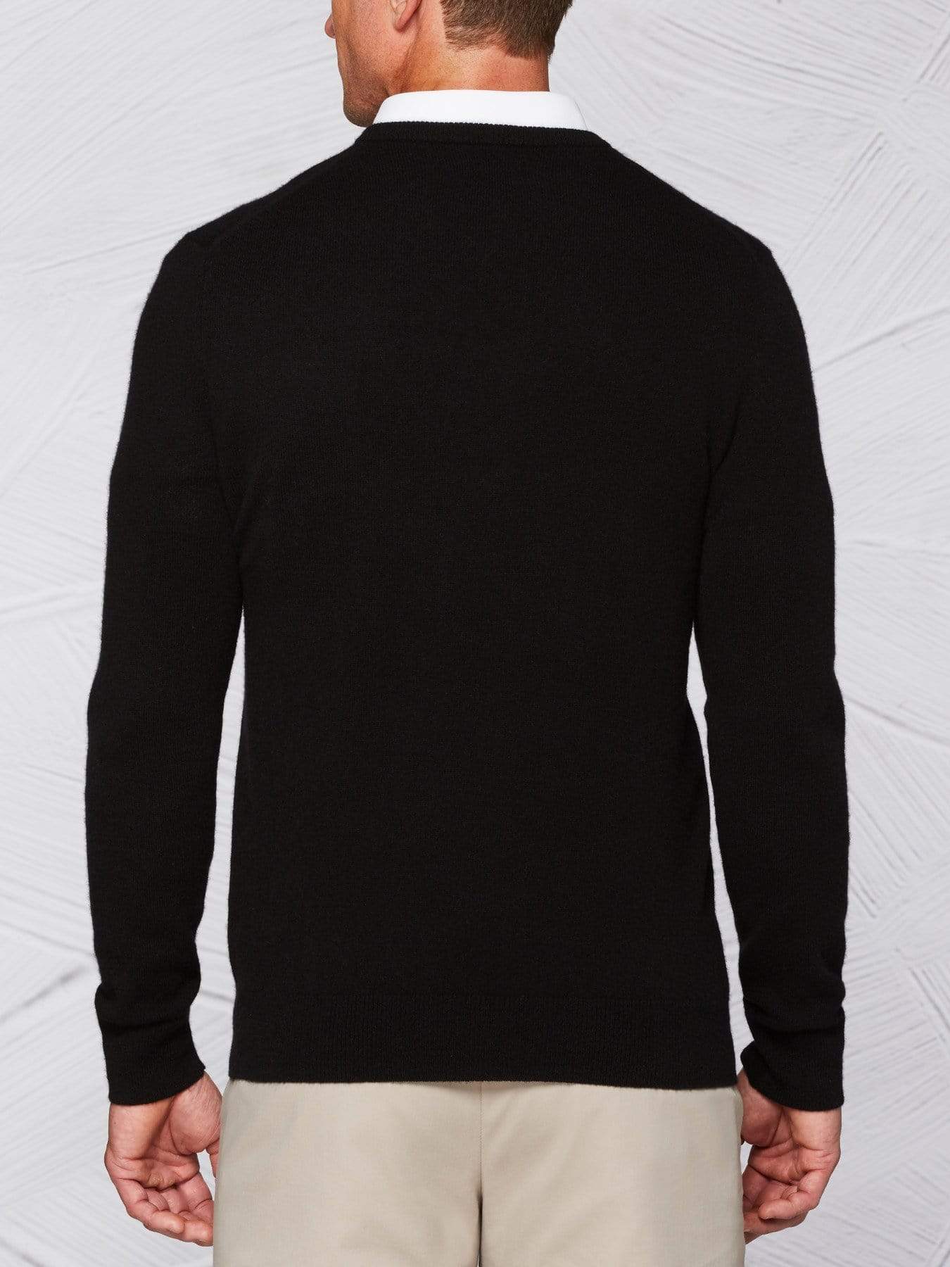 Men's Tour Authentic Cashmere V-Neck Sweater