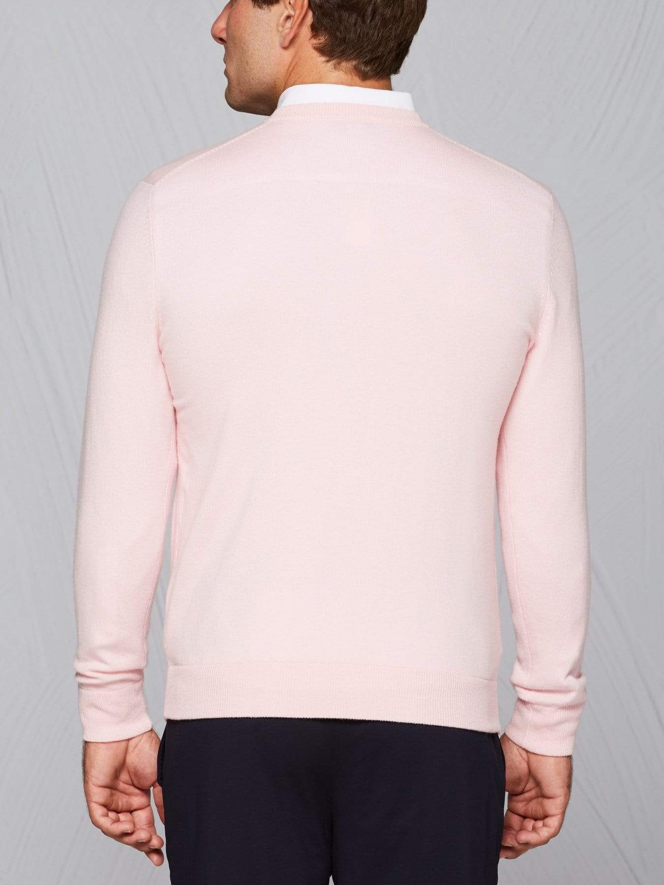 Men's Tour Authentic Cashmere V-Neck Sweater