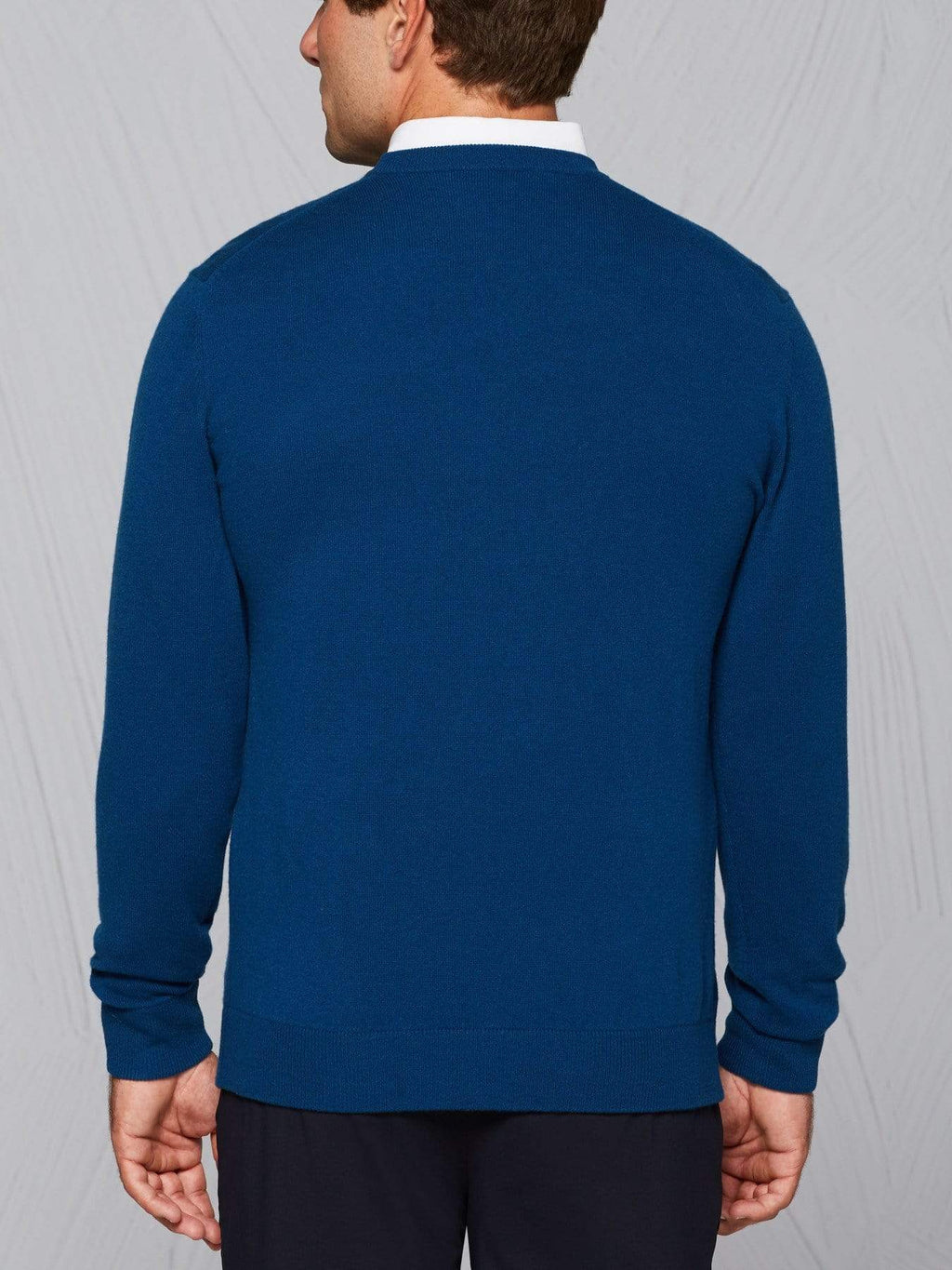 Men's Tour Authentic Cashmere V-Neck Sweater