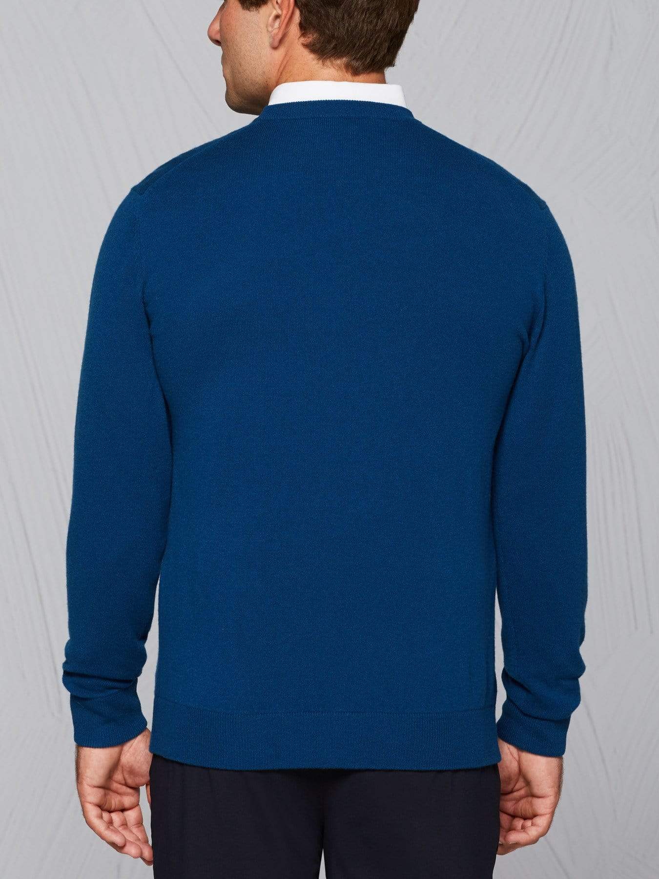 Men's Tour Authentic Cashmere V-Neck Sweater