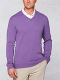Men's Tour Authentic Cashmere V-Neck Sweater