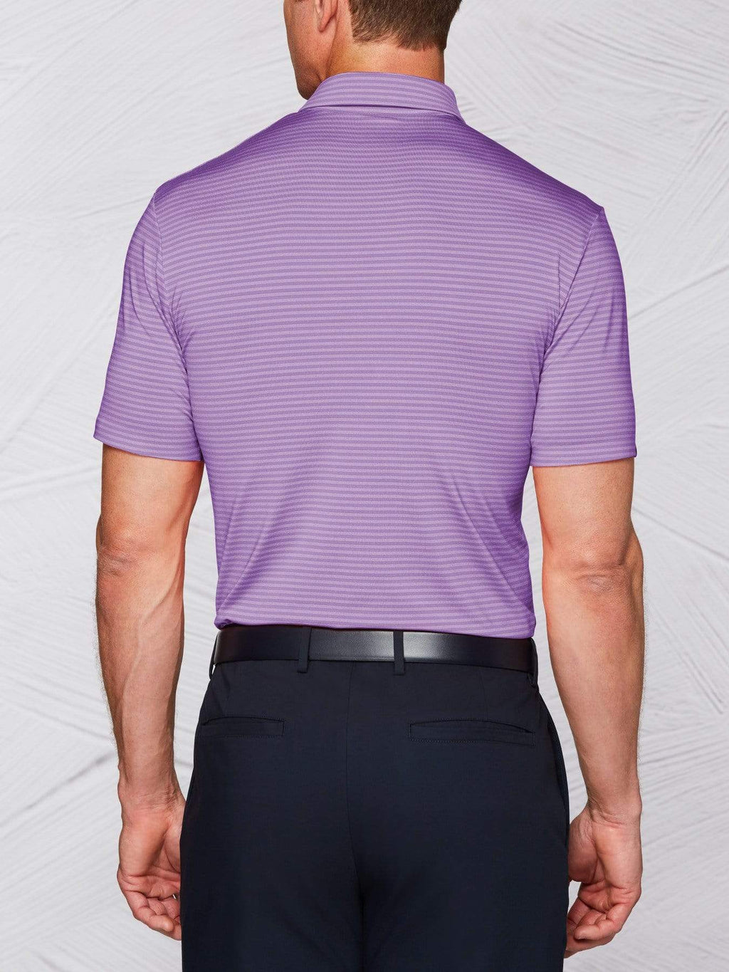 Men's Tour Authentic Fine Striped Polo