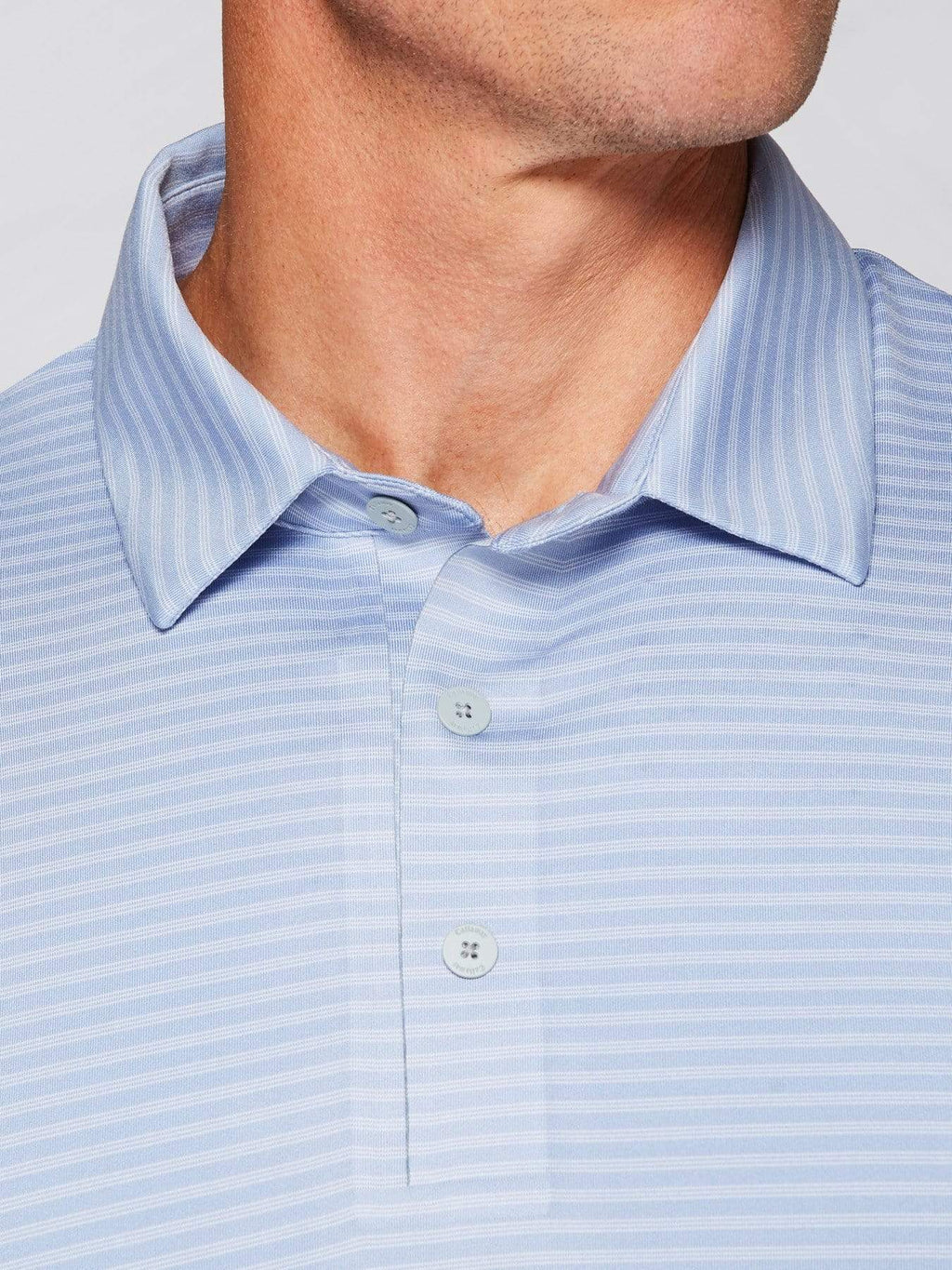 Men's Tour Authentic Fine Striped Polo