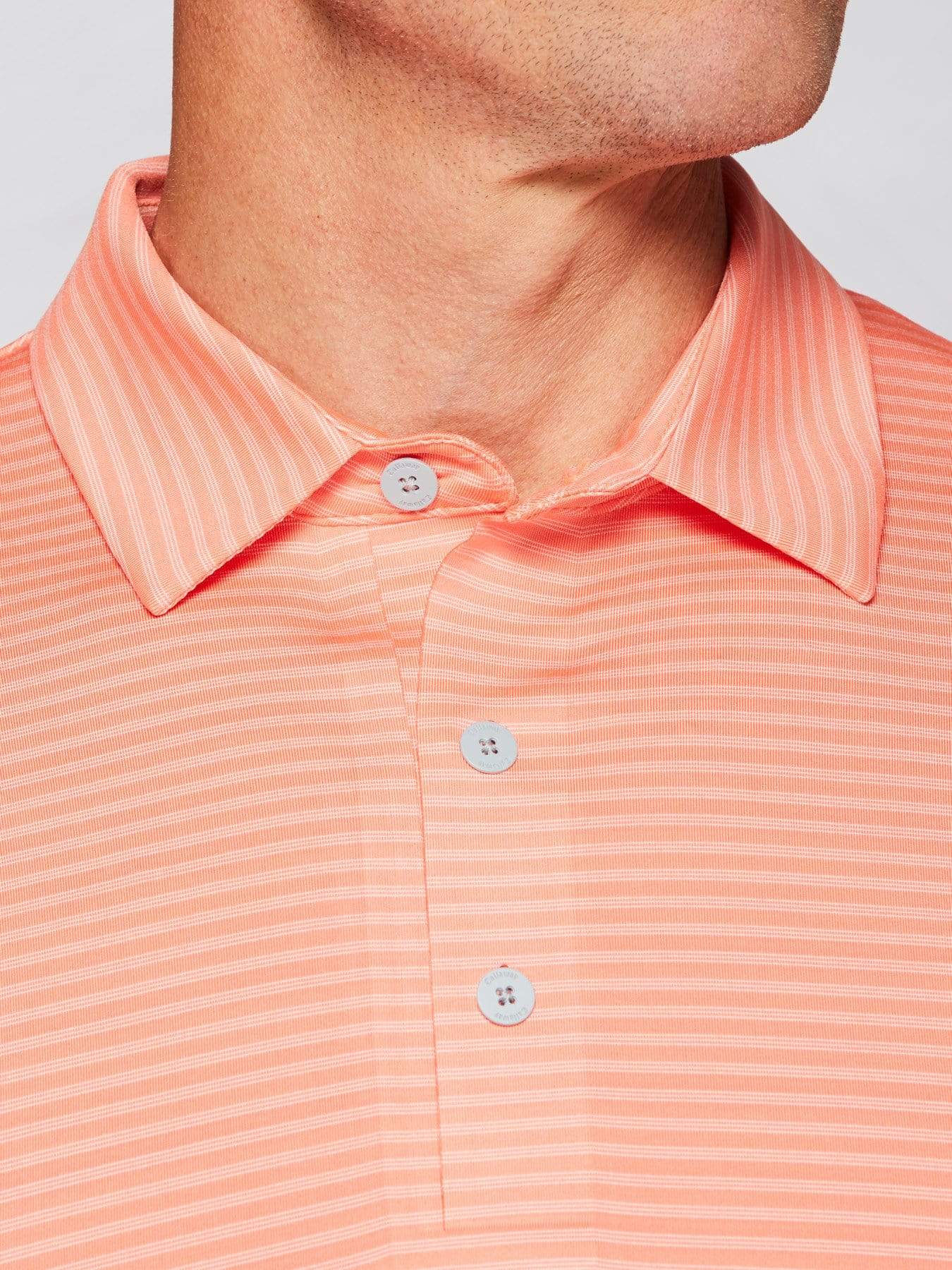 Men's Tour Authentic Fine Striped Polo