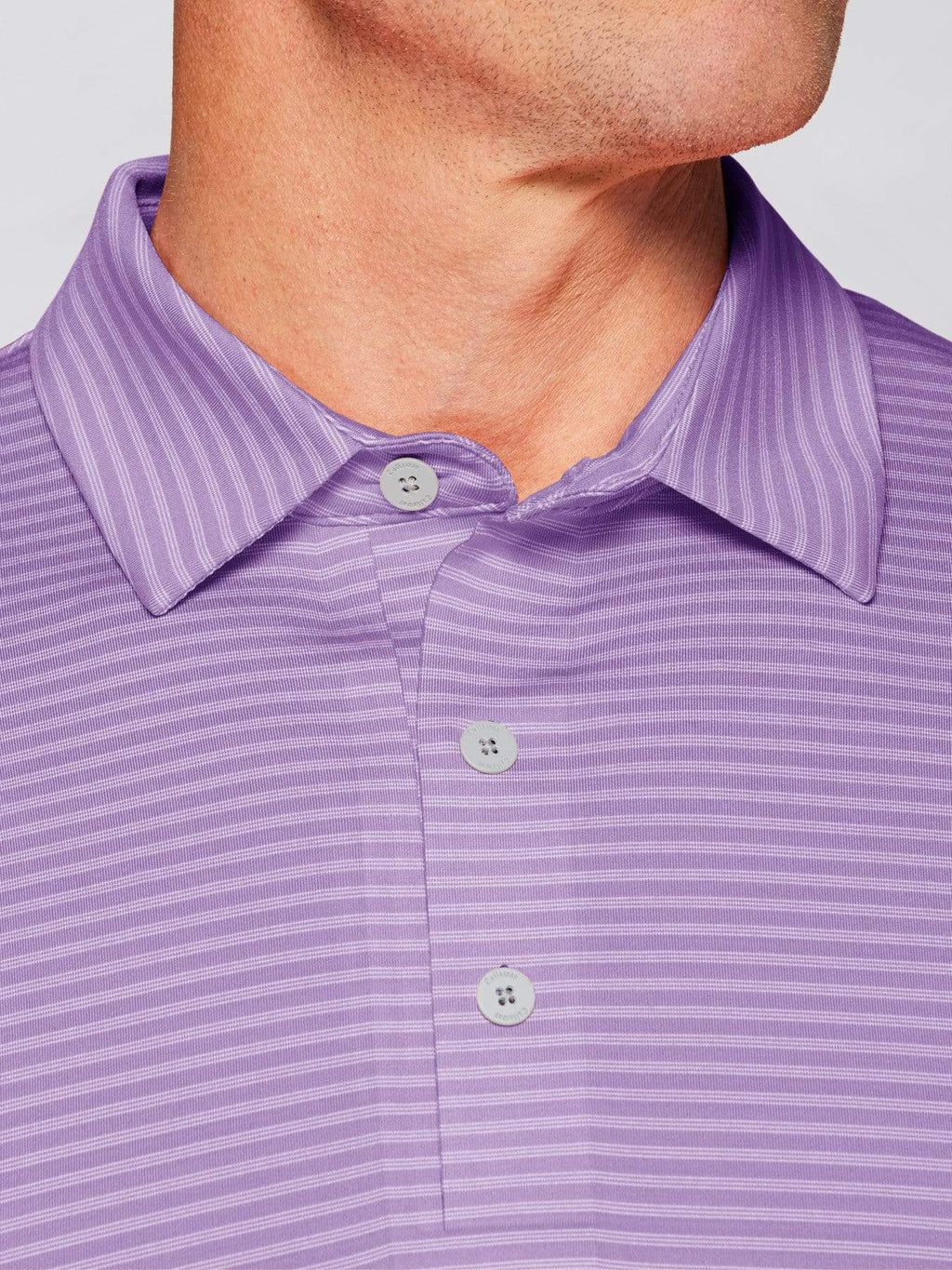 Men's Tour Authentic Fine Striped Polo