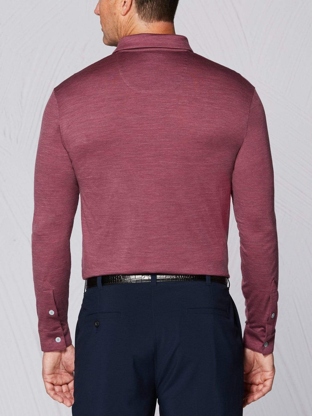 Men's Tour Authentic Heather Polo
