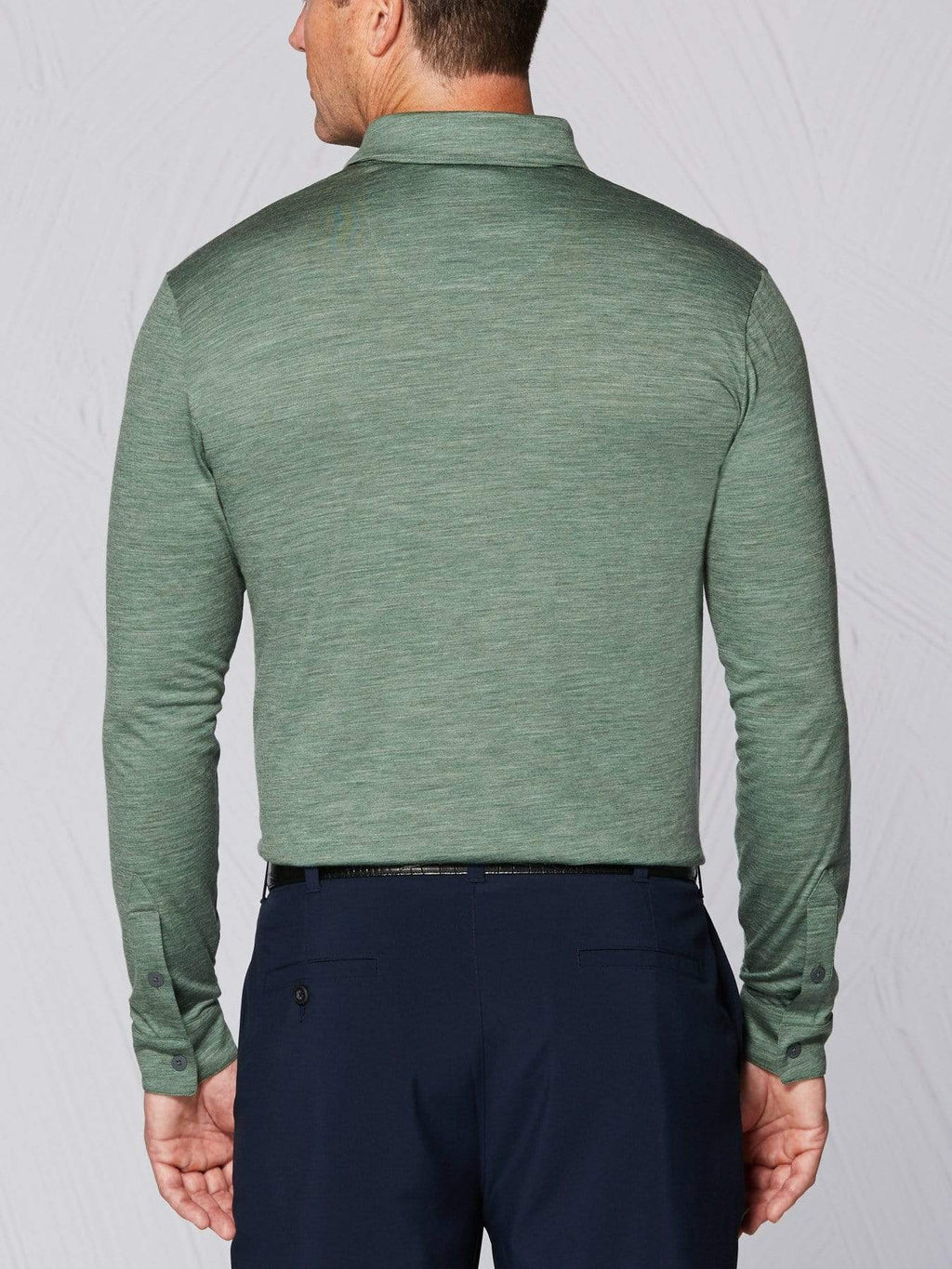 Men's Tour Authentic Heather Polo