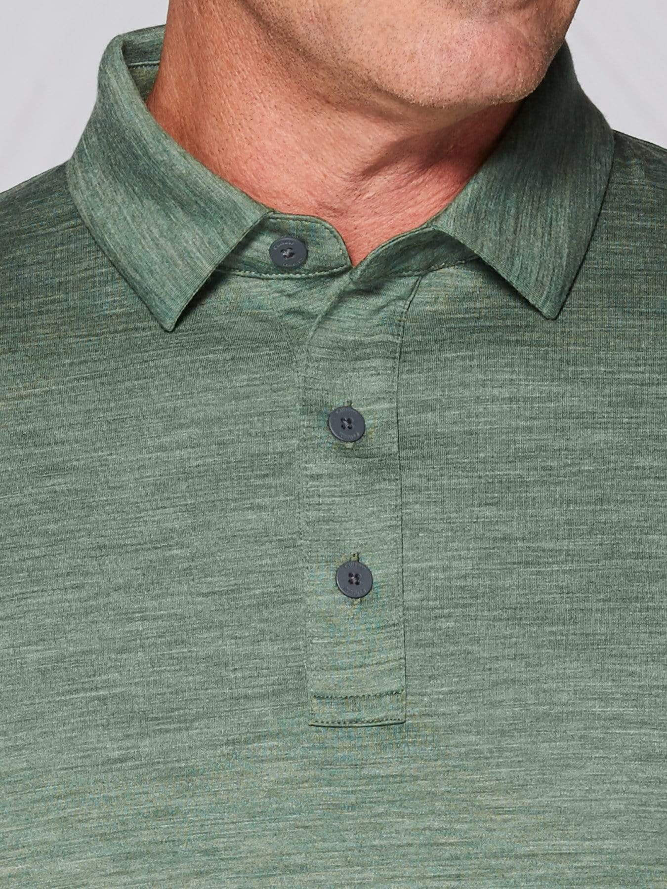 Men's Tour Authentic Heather Polo