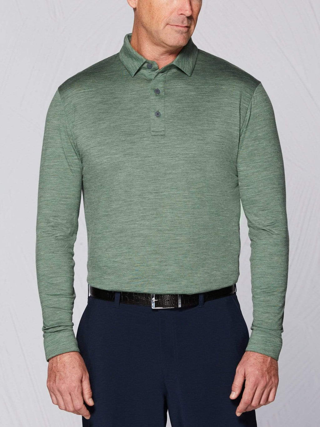 Men's Tour Authentic Heather Polo
