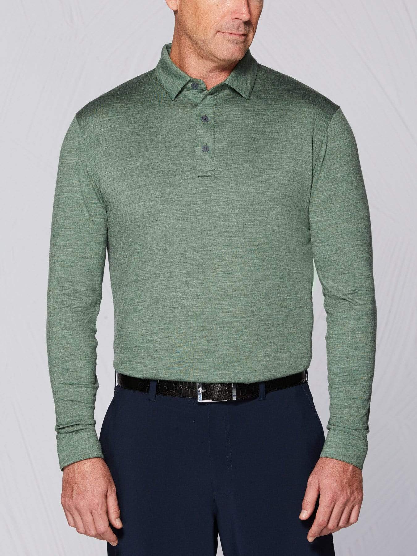 Men's Tour Authentic Heather Polo