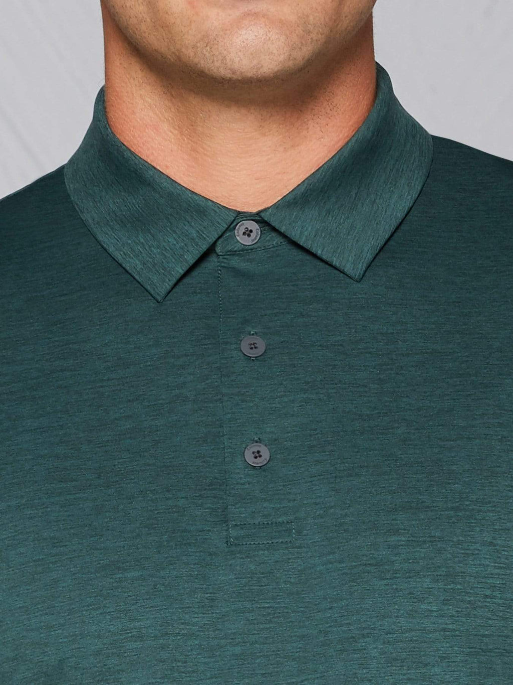 Men's Tour Authentic Heather Striped Polo