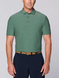 Men's Tour Authentic Heather Striped Polo
