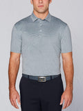 Men's Tour Authentic Heather Striped Polo