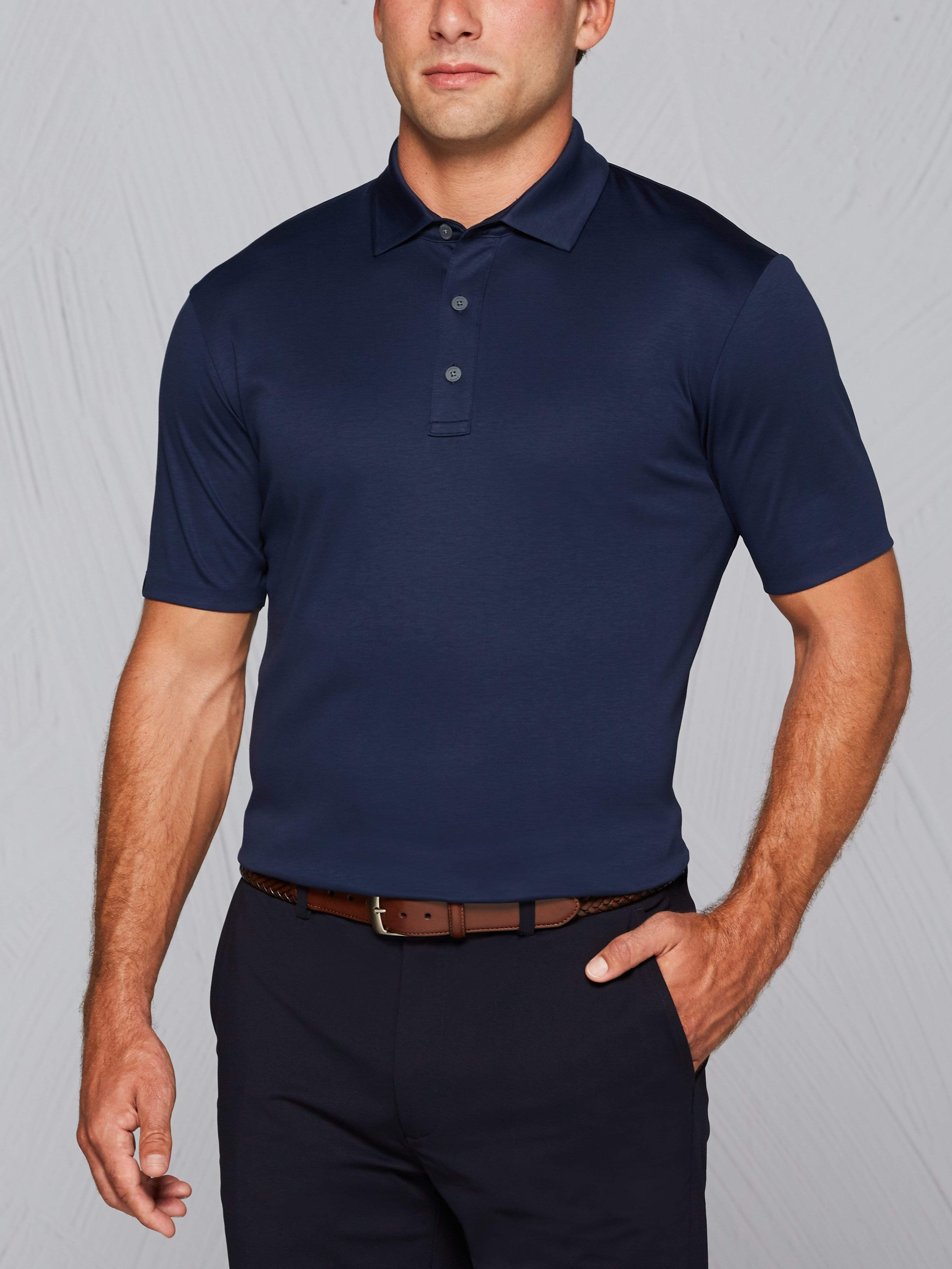 Men's Tour Authentic Mercerized Cotton Polo