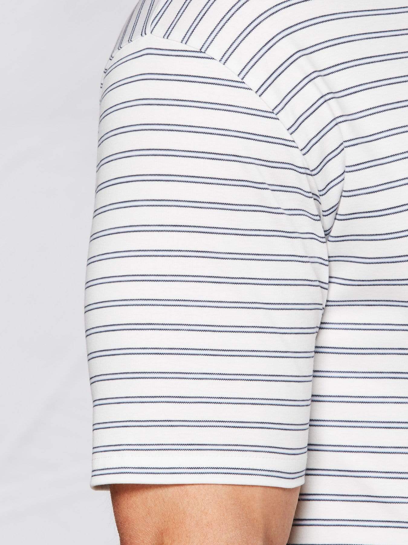 Men's Tour Authentic Mercerized Cotton Stripe Polo