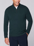 Men's Tour Authentic Quarter Zip Cashmere Golf Windstopper