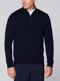 Men's Tour Authentic Quarter Zip Cashmere Golf Windstopper