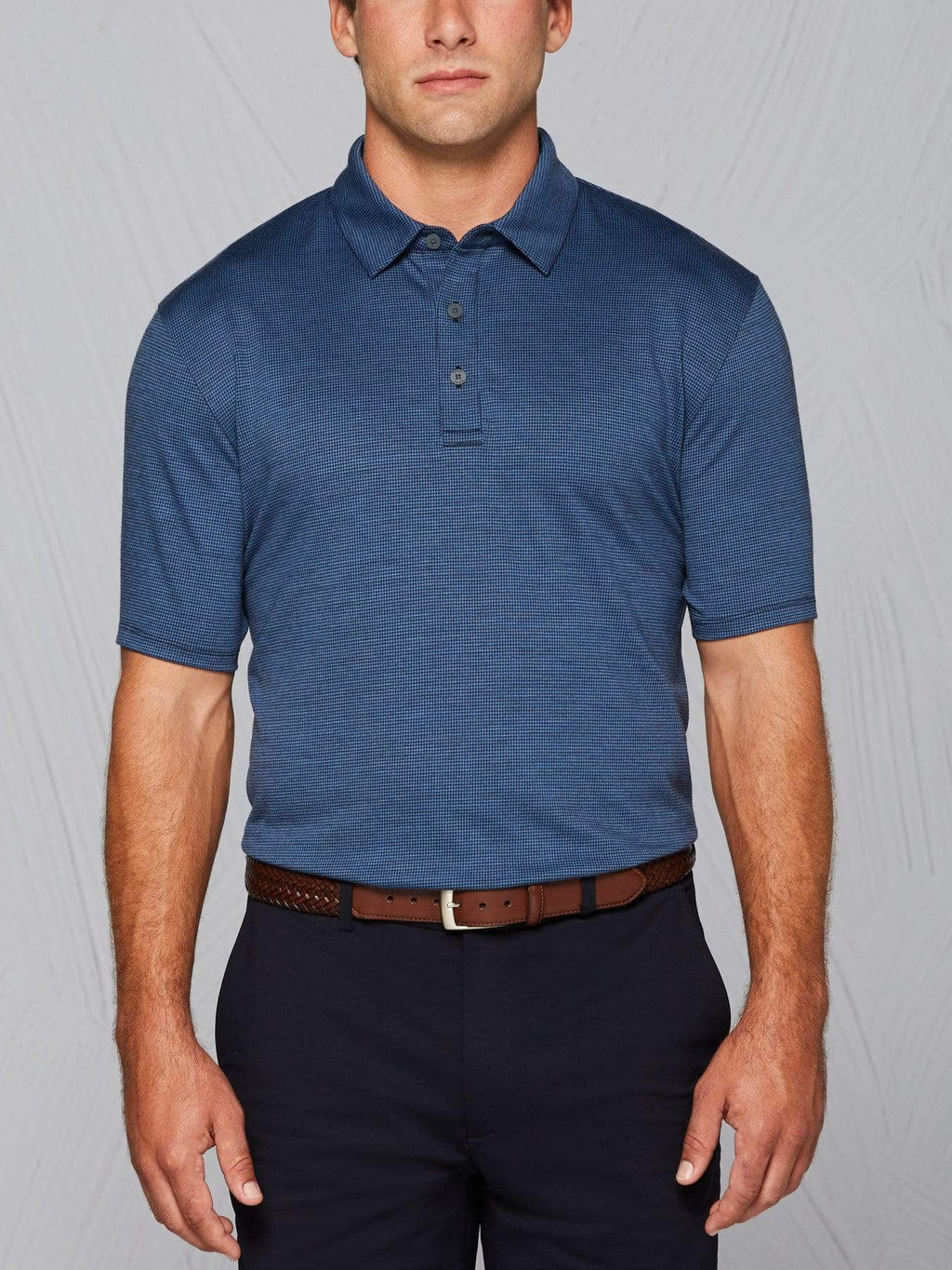 Men's Tour Authentic Wool Jacquard Golf Polo